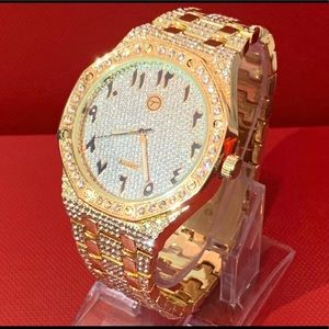 Brand New with Box Men’s Gold Plated Watch